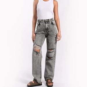 Ziggy Denim from Nordstrom - GREY STONE RAIDER TRASH SIZE 27 NWT